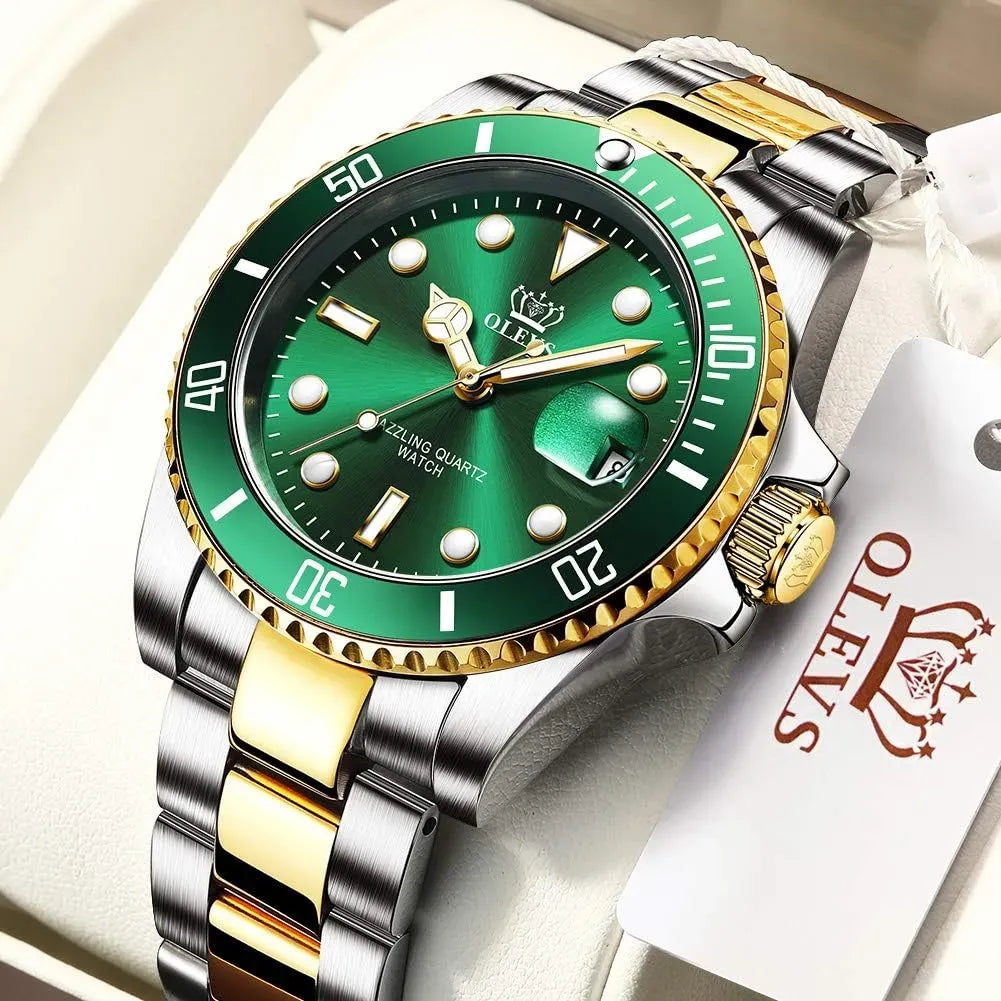 Rolex Submarine Verde Gold