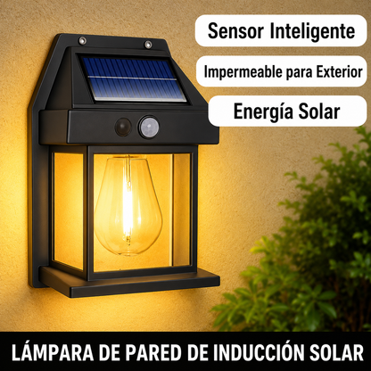 LAMPARA SOLAR CON SENSOR DE MOVIMIENTO