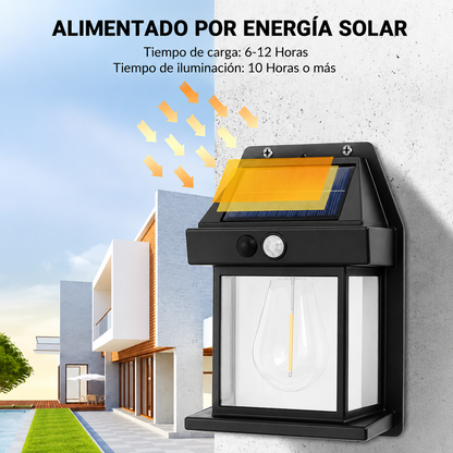 LAMPARA SOLAR CON SENSOR DE MOVIMIENTO
