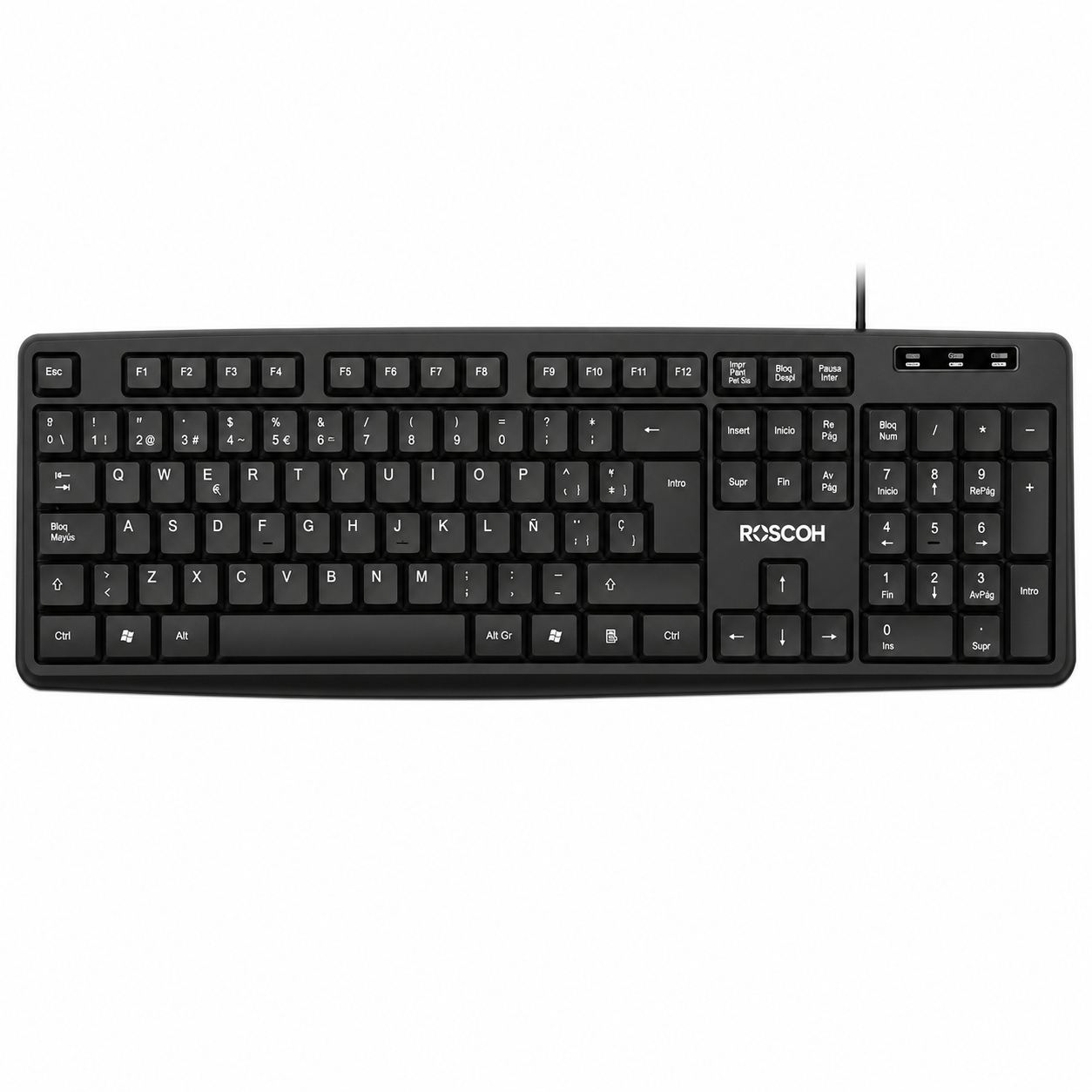 Teclado ROSCOH con cable