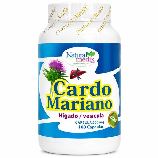 Cardo Mariano Protección Hepática Natural - NaturalMedix
