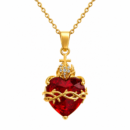 Sacred Heart of Jesus Necklace™ – Stainless Steel Jewelry