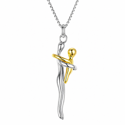Collar de Abrazo Eterno "Madre e Hijo"+caja