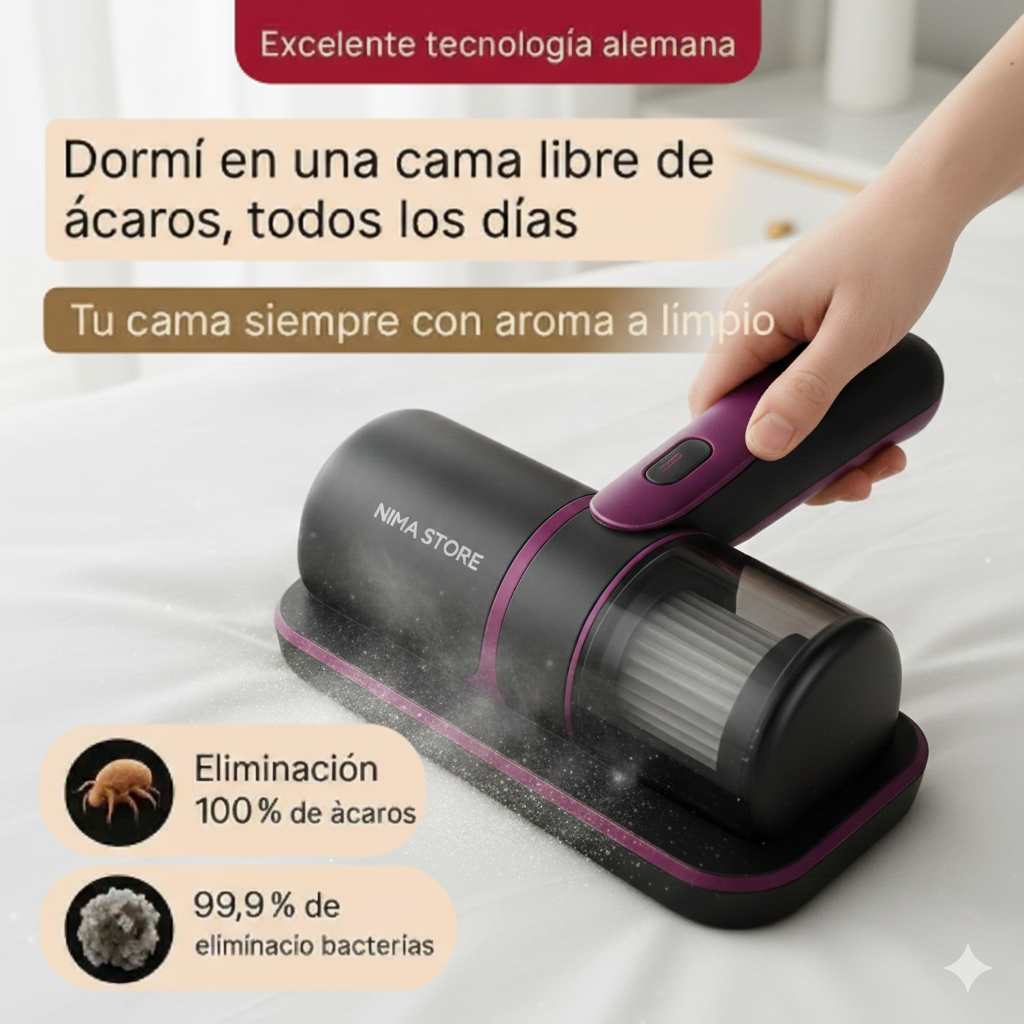 Aspiradora inalámbrica ultravioleta eliminadora de ácaros - CleanAir™