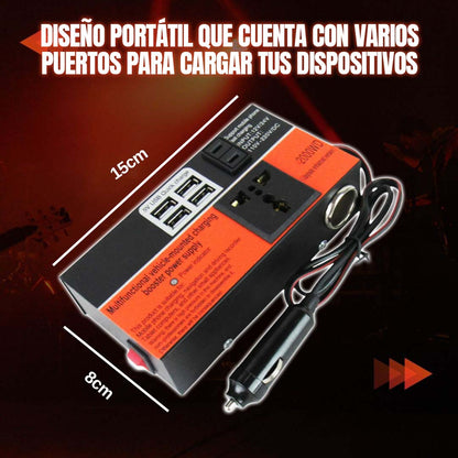 CAR POWER INVERTER 1500W USB FUNCTION ONLY