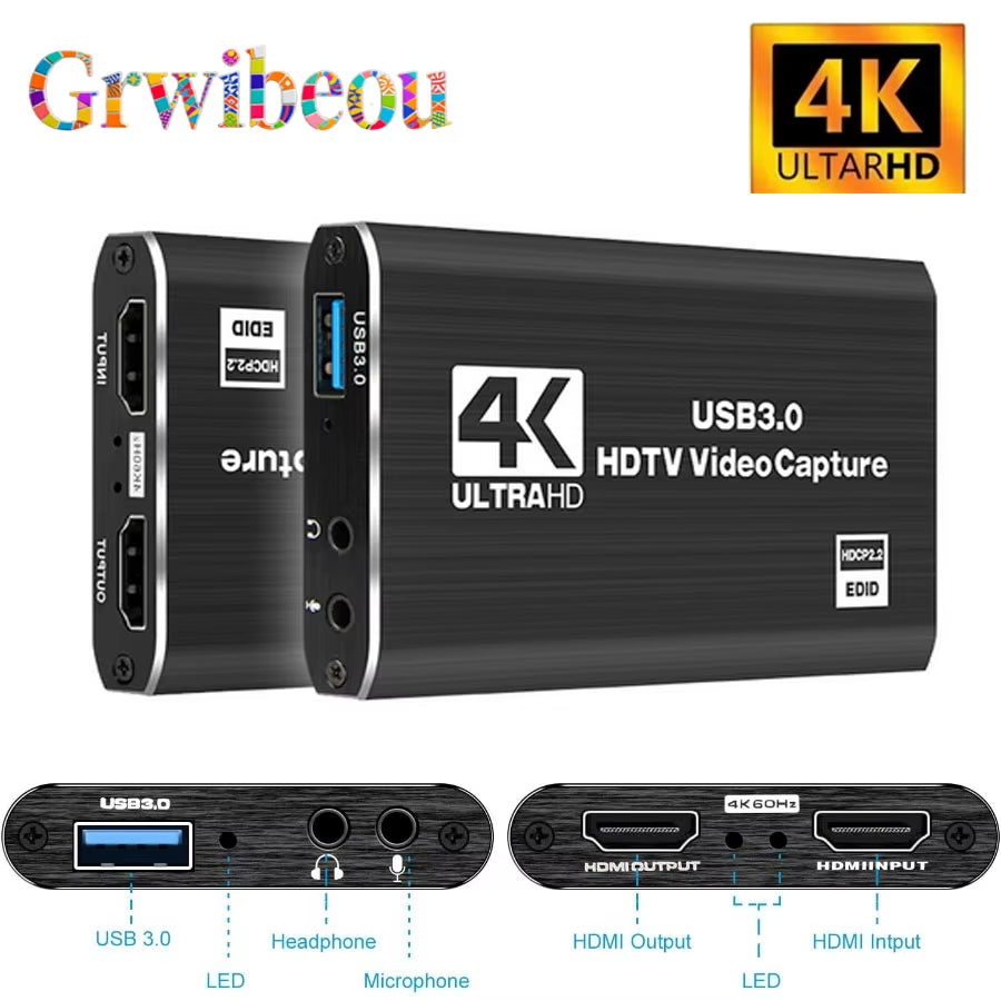 4K Video Capture Card