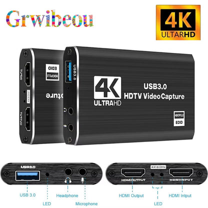4K Video Capture Card