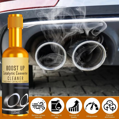 Catalytic converter cleaner for car