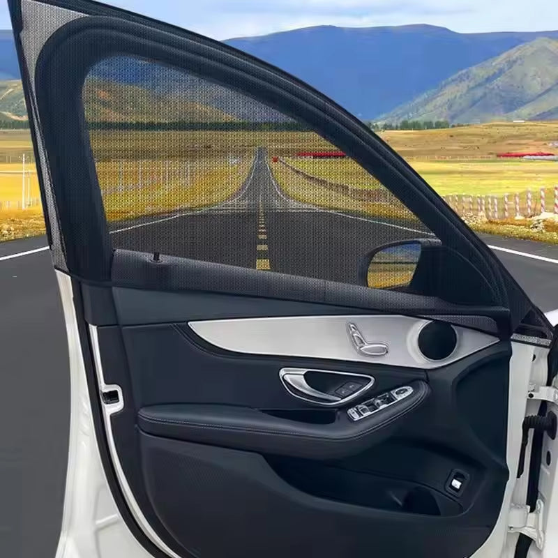 CarShades - Set de 2 Tapasoles de Malla para Ventanas de Vehiculos
