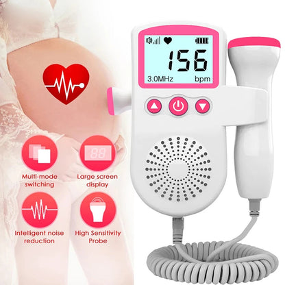 Portable Fetal Doppler - Heartbeat Emitter