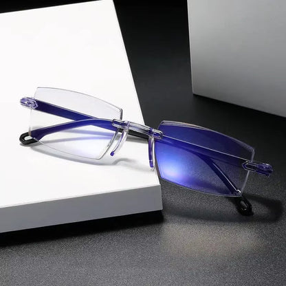 GAFAS BIFOCALES TRANSPARENTES DE PLÁSTICO TR90 2x1