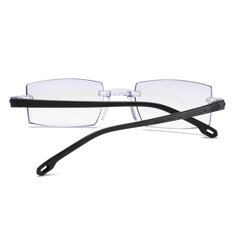 GAFAS BIFOCALES TRANSPARENTES DE PLÁSTICO TR90 2x1