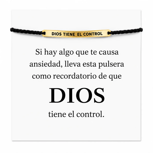 Pulsera Dios Tiene el Control
