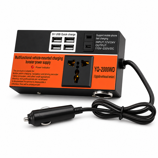 CAR POWER INVERTER 1500W USB FUNCTION ONLY