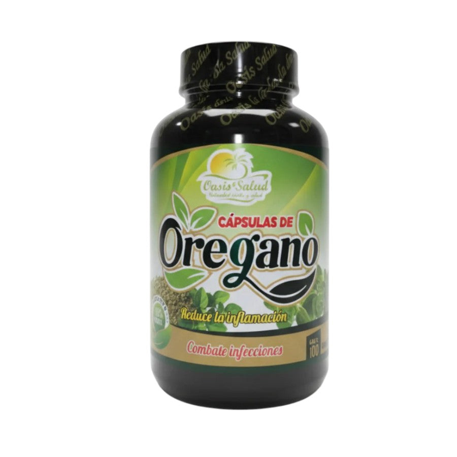 100 Cápsulas de Orégano - Natural Prime™